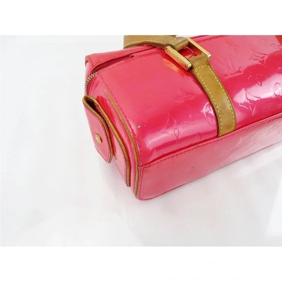 Louis Vuitton Vibrant Pink and Tan Shoulder Bag - Picture 9 of 16